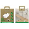 Ładowarka sieciowa PDPlug 65W GaN 2xUSB-C Biała